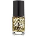 Maybelline New York Color Show Jewels Nail Lacquer Top Coat, Gilded in Gold, 0.23 Fluid Ounce, 1 Count Beauty & Personal Care MAYBELLINE
