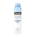 Neutrogena Ultra Sheer Spf#45 Body Mist Full Reach Spray 5 Ounce (148ml) (3 Pack)