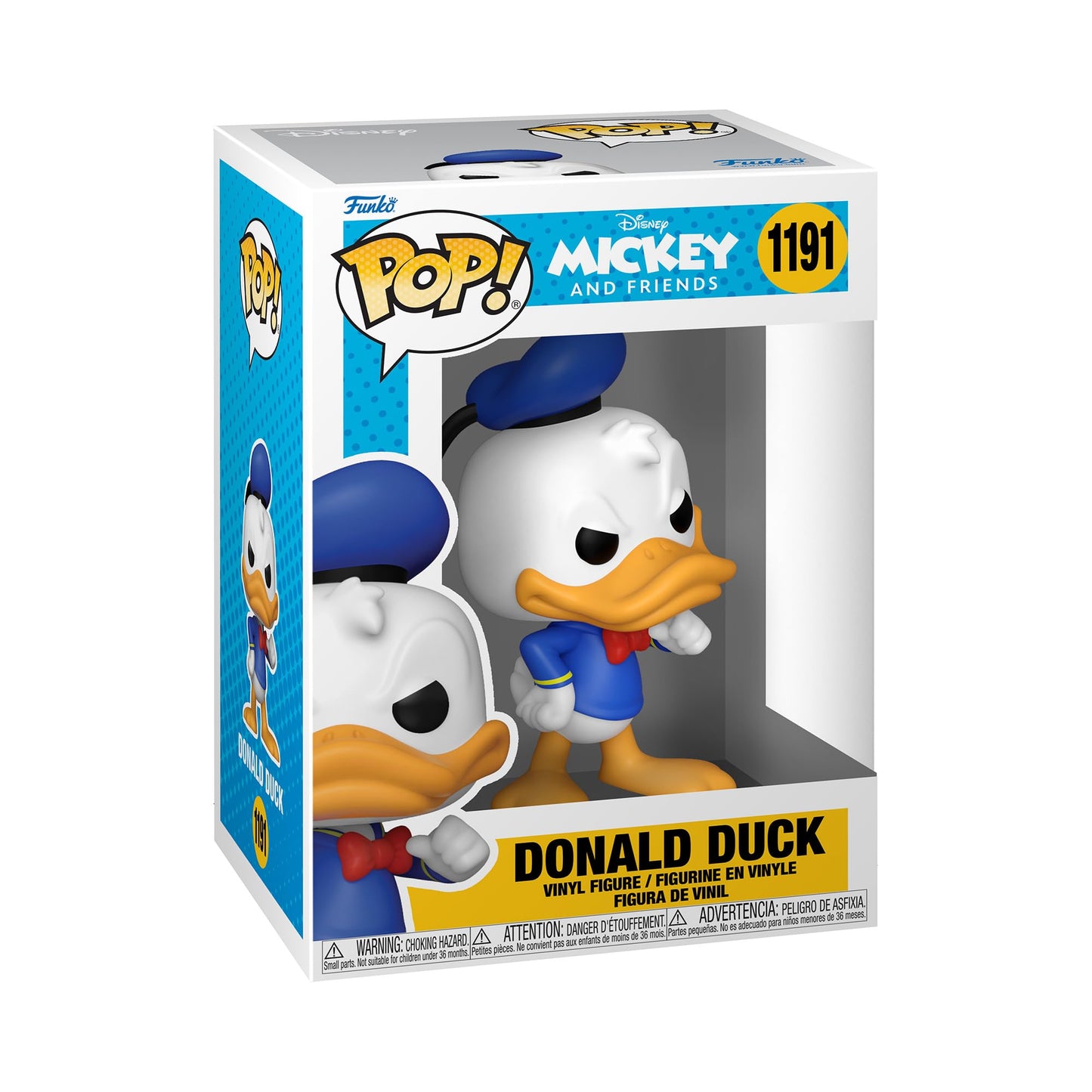 Funko POP! Disney: Classics - Donald Duck - Collectable Vinyl Figure - Gift Idea - Official Merchandise - for Kids & Adults - Movies Fans - Model…