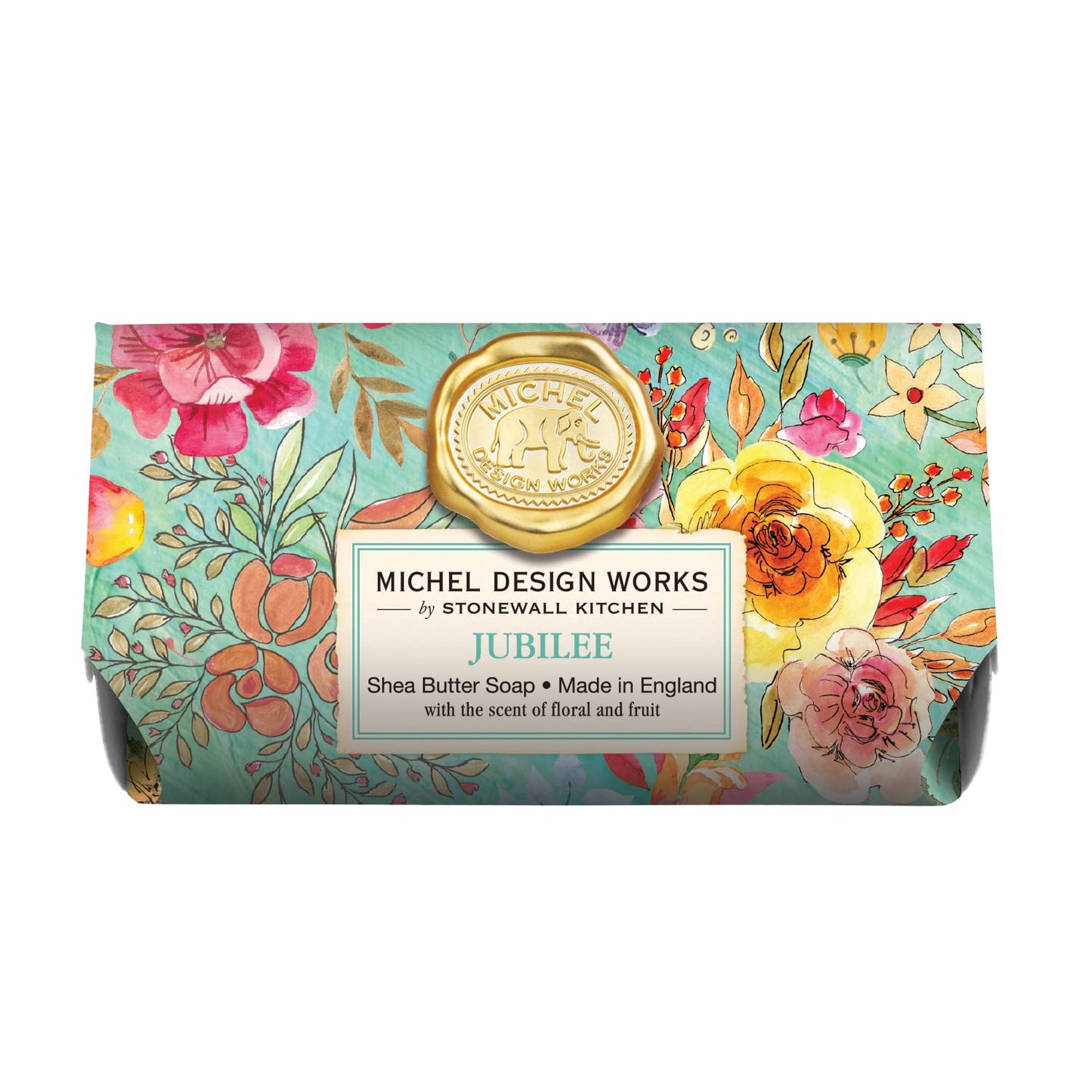 Michel Design Works Large Bath Soap Bar, Jubilee Beauty & Personal Care Michel Design Works