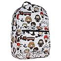 Bioworld Harry Potter Laptop Backpack Chibi Characters Art Sublimated Bag