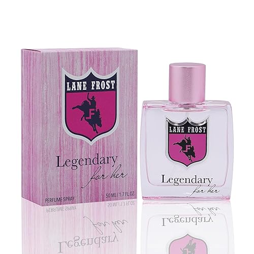 Lane Frost Legendary For Her Perfume - Western-Inspired Women’s Fragrance with Plum, Vanilla, and Amber - Long Lasting Feminine Perfume Spray - Modern