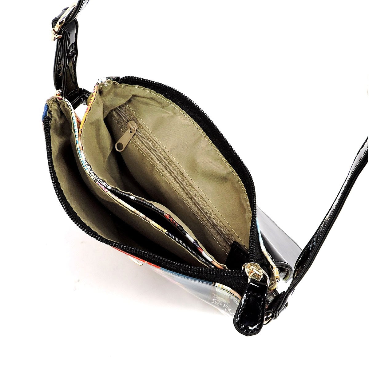 Glossy magazine cover collage cross body handbags purses clutches and wallets Michelle Obama bags (Cross body 9)