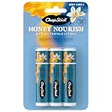 ChapStick Lip Balm Honey Nourish, Moisturizing Fomula with Shea Butter and Avocado Butter, Vitamin E, Honey Vanilla Flavor, 3CT BC .45OZ