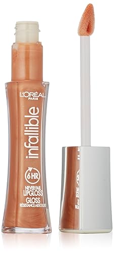 L'Oréal Paris Infallible 8 HR Pro Gloss, Suede, 0.21 fl. oz.