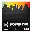 Level 3 Pop Up Foil - Effortless Hair Coloring - Secure Grip - 5" x 10.75" - 500 Aluminum Sheets