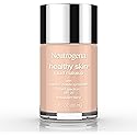 Neutrogena Healthy Skin Liquid Makeup Foundation, Broad Spectrum SPF 20 Sunscreen, Lightweight & Flawless Coverage Foundation with Antioxidant Vitamin