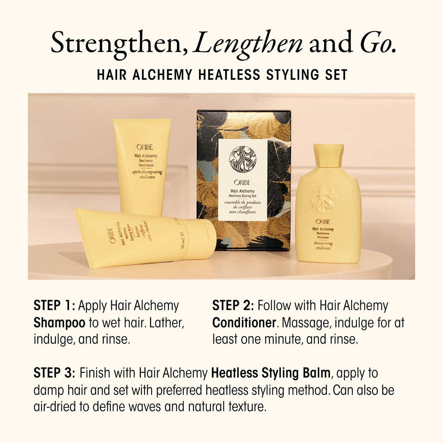Hair Alchemy Heatless Styling Set