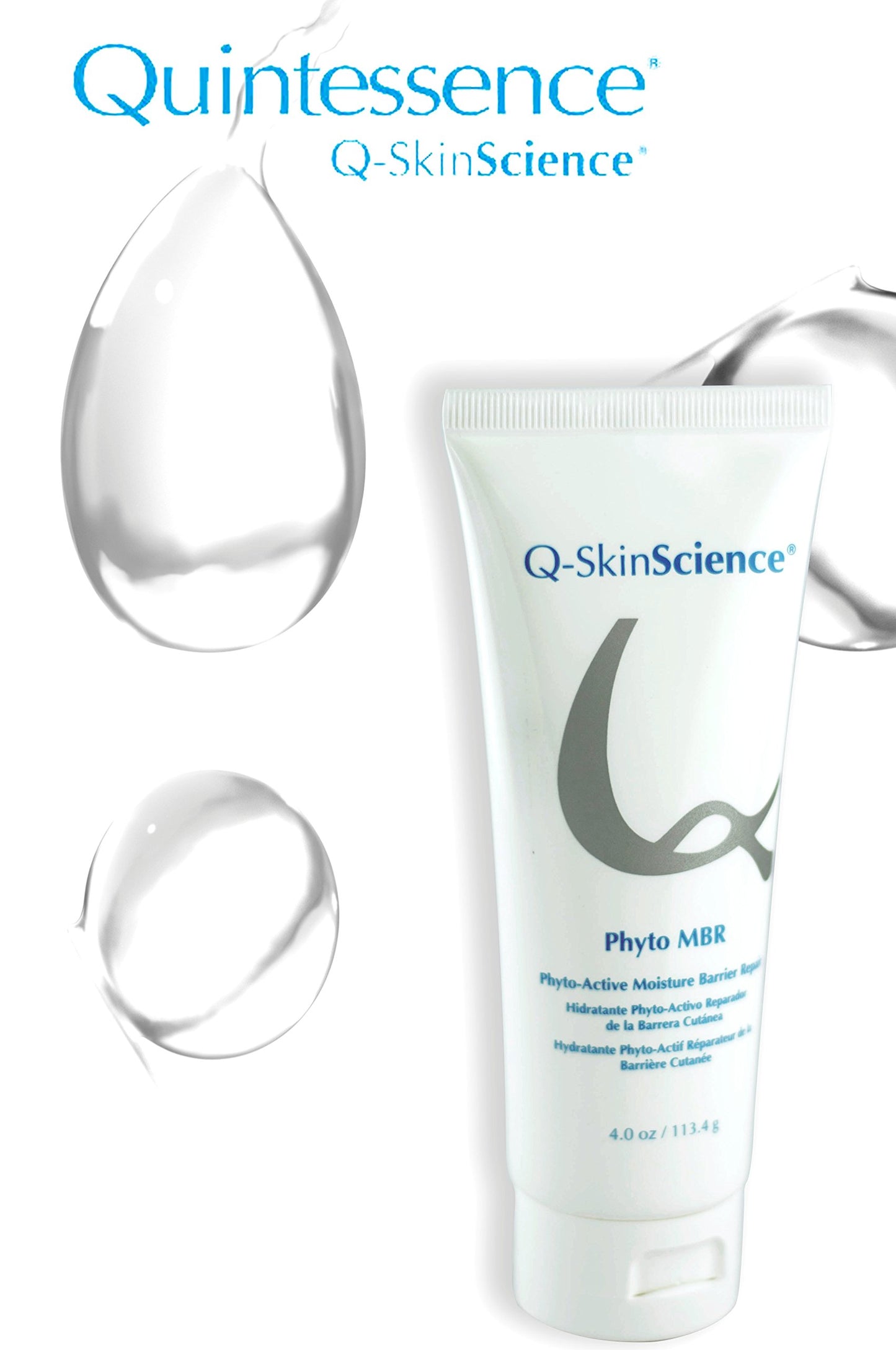 Phyto-Active Moisture Barrier Repair MBR Lotion with Plant Stem Cells, Ceramides, Essential Fatty Acids, Natural Bioactive Keratin, Antiaging