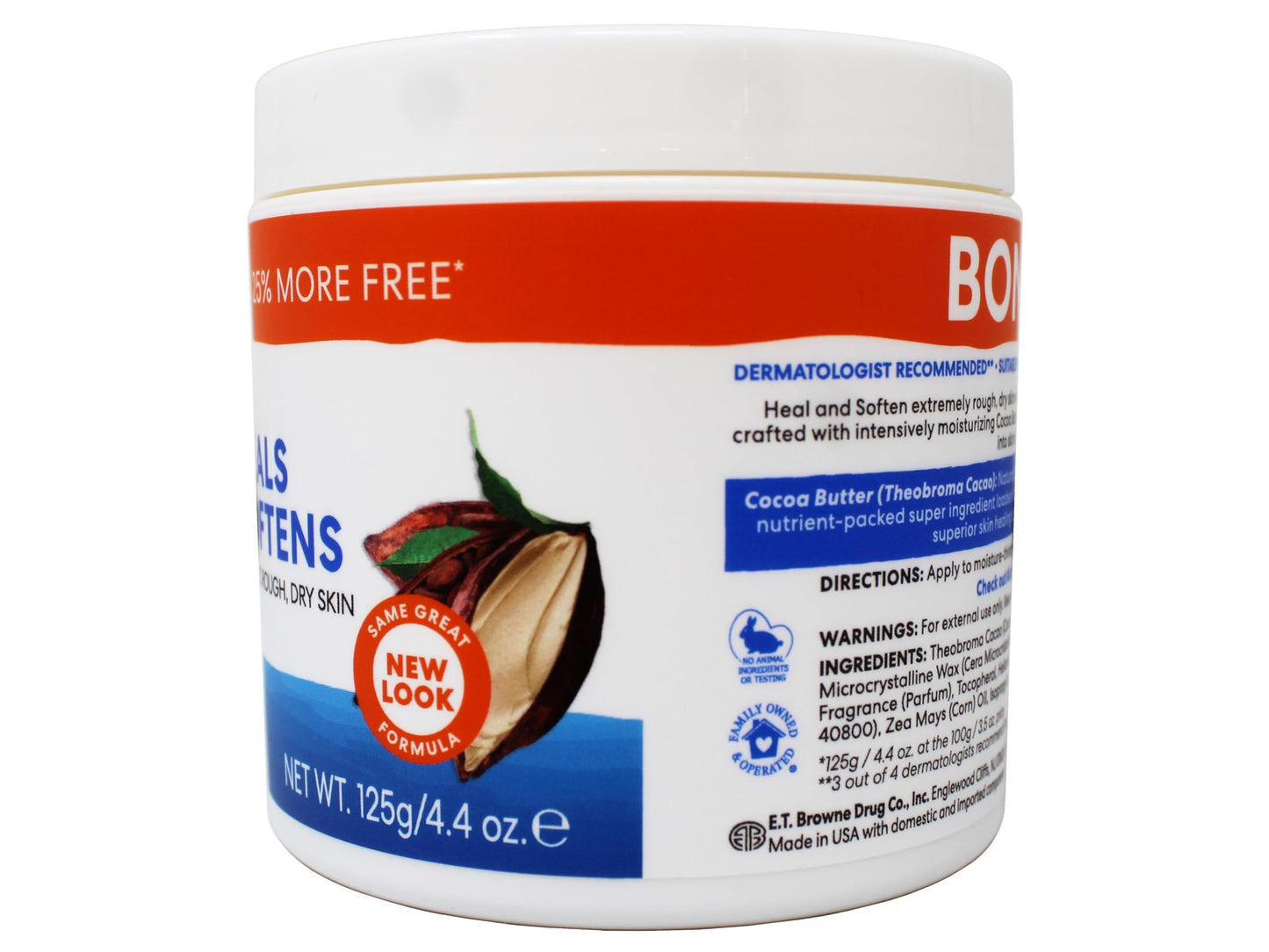 Palmer's Cocoa Butter Formula with Vitamin E, Body Moisturizer, Relieves Rough, Dry Skin, Smoothes Marks & Tones Skin, ("Bonus") 4.4 OZ Jar - 6 Pack