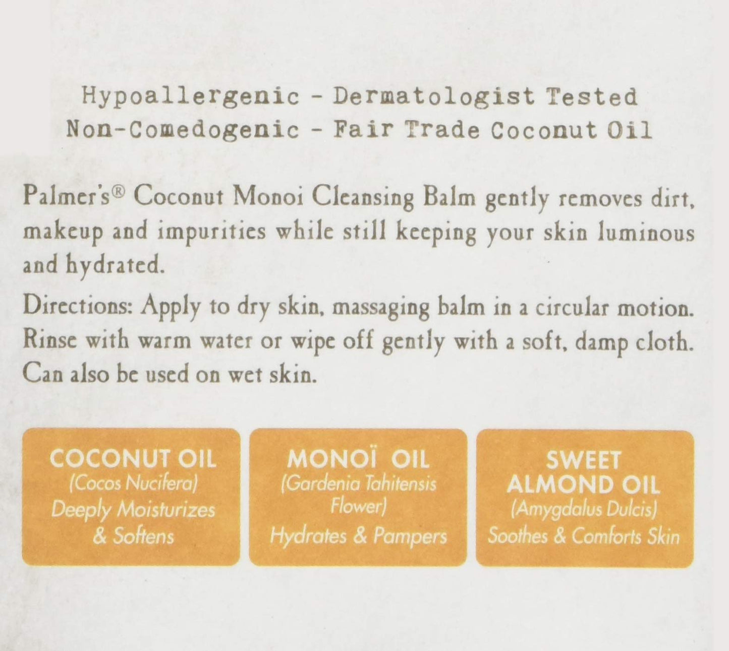 Palmer's Coconut Oil Cleansing Balm, 2.25 Ounce