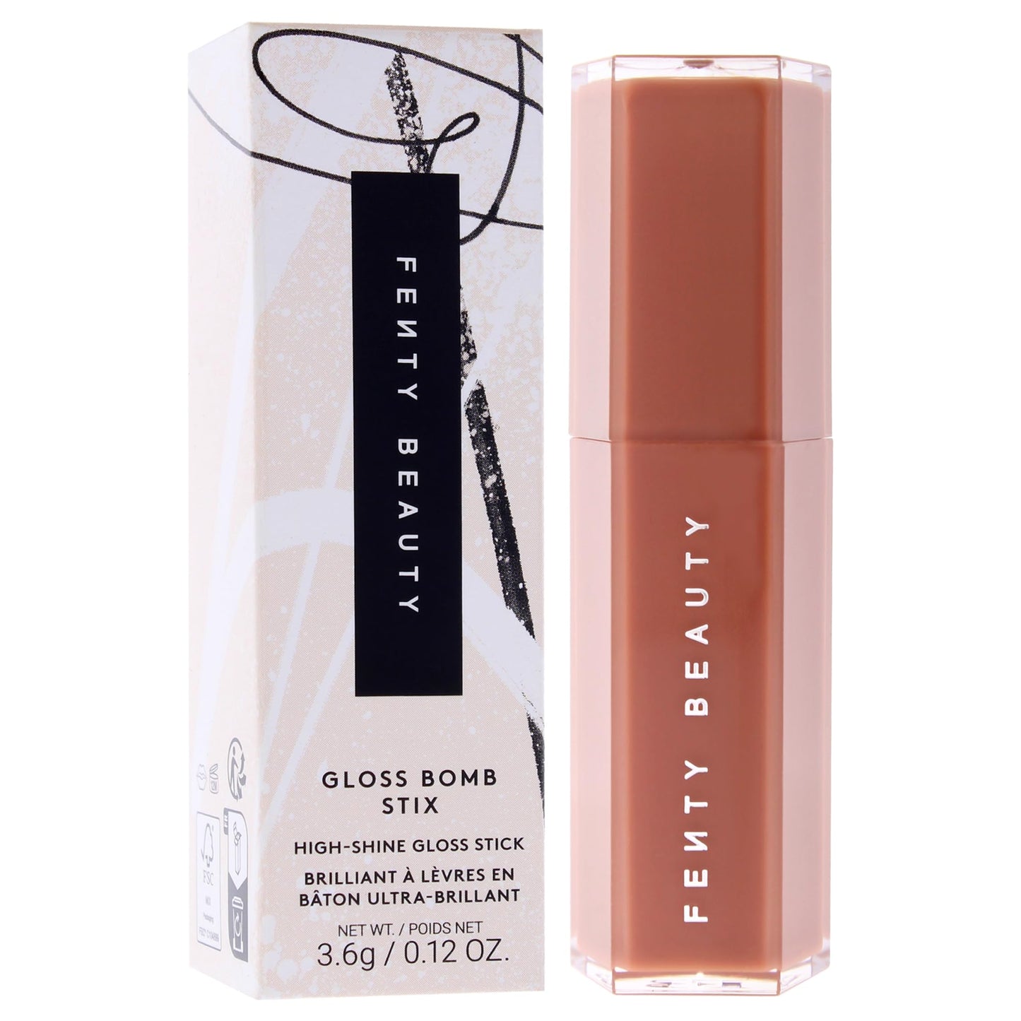 FENTY BEAUTY Gloss Bomb Stix High-Shine Gloss Stick .12OZ (SP'ICE COLD, .12OZ)