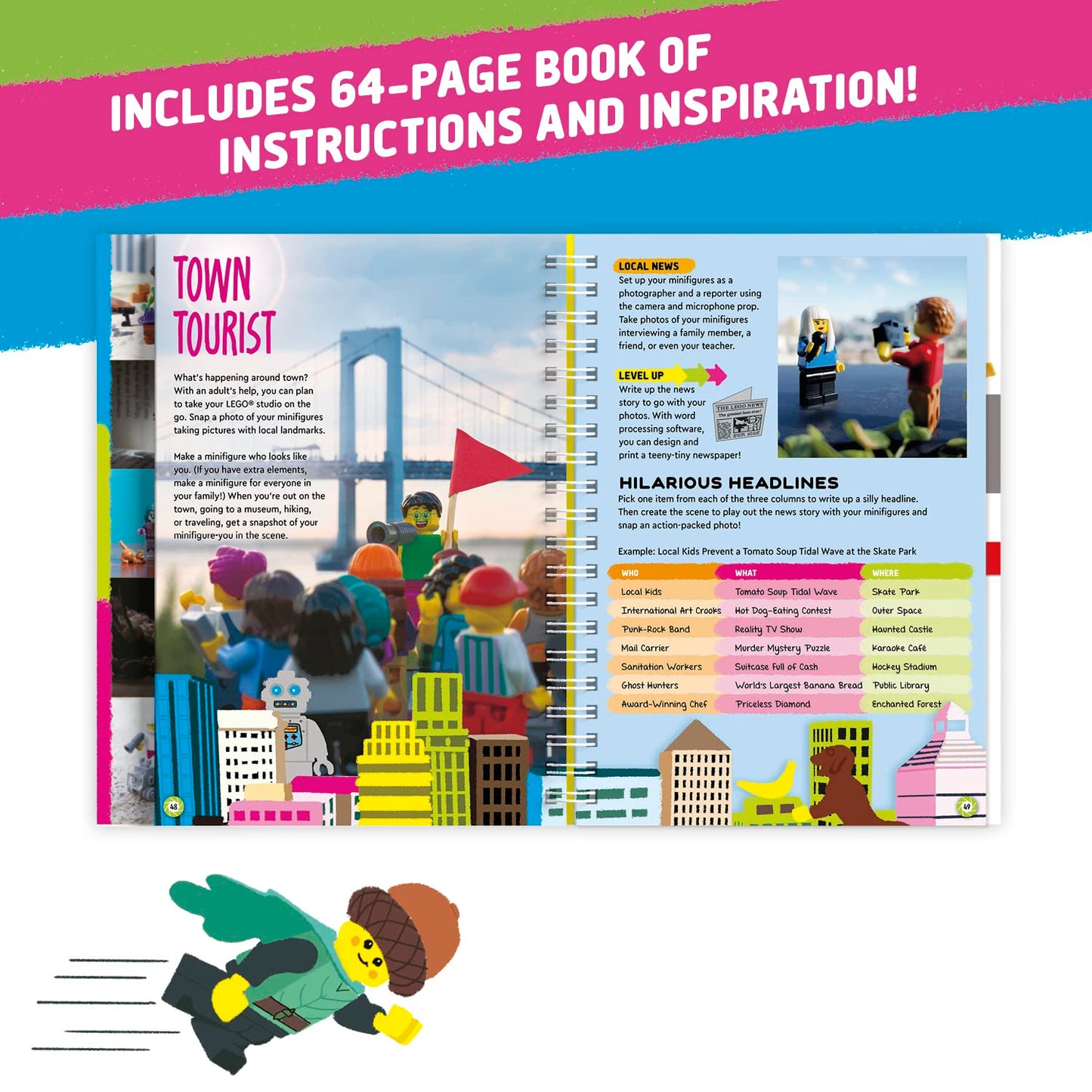 KLUTZ Lego Minifigure Photography Activity Kit