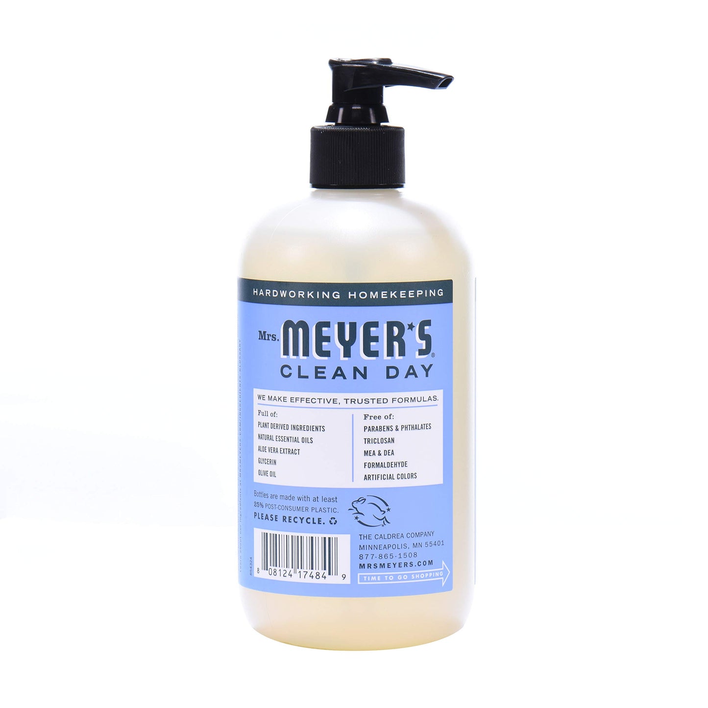 Mrs. MEYER'S CLEAN DAY Bluebell Hand Soap 12.5 Fl Oz (Pack of 3)