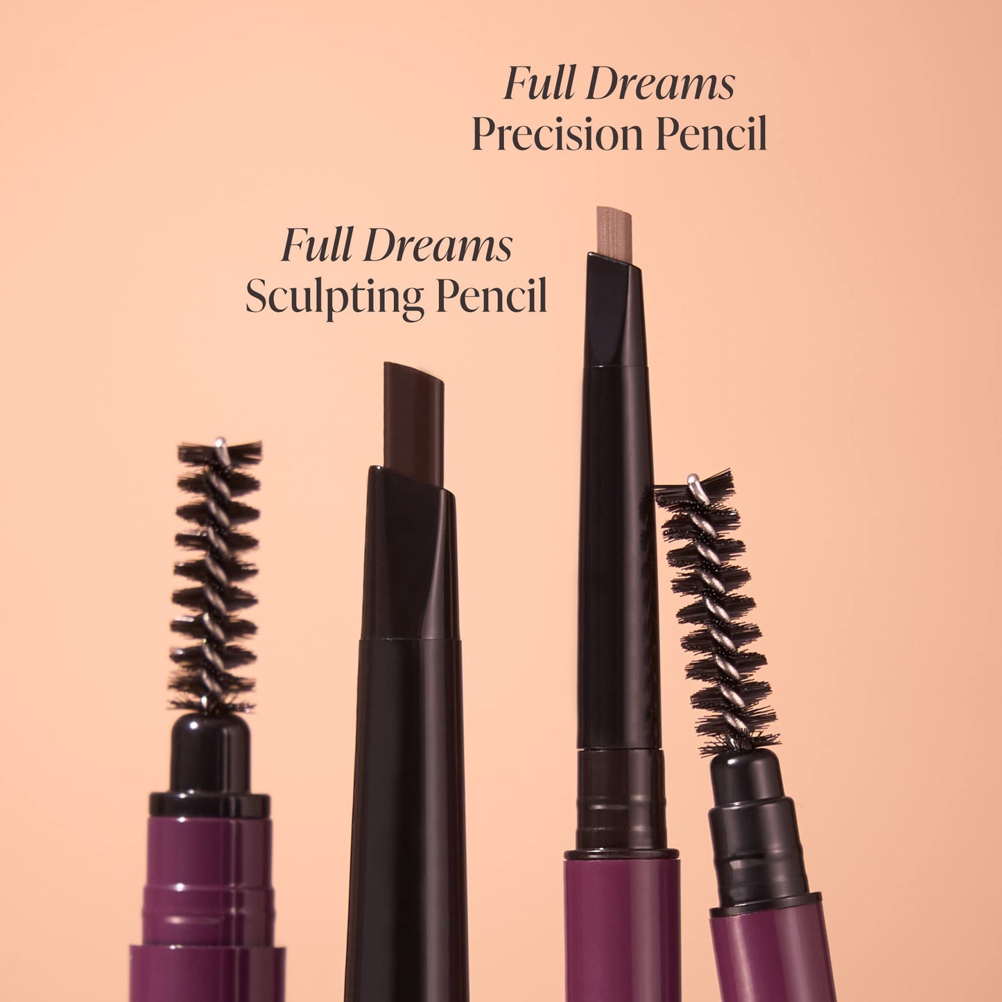 Mally Beauty Full Dreams Precision Brow Pencil - Blonde - Pencil + Brush - Ultra-Thin Tip