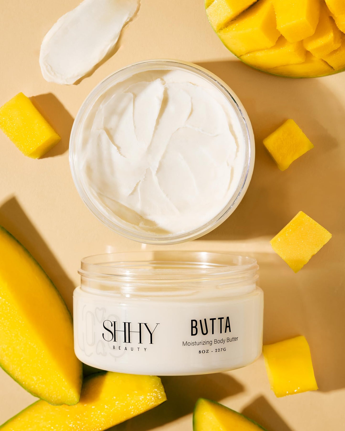 SHHY BEAUTY Butta Moisturizing Body Butter, Whipped Body Butter with Natural Shea, Natural Body Lotion for Body Glow, Deep Moisturizer and Body Care
