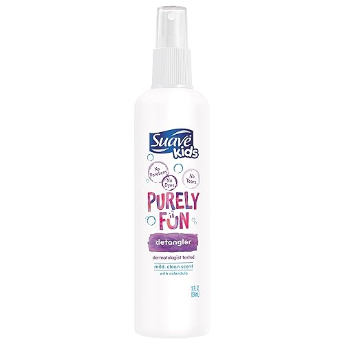 Suave Kids Detangler Spray, Purely Fun, 10 oz