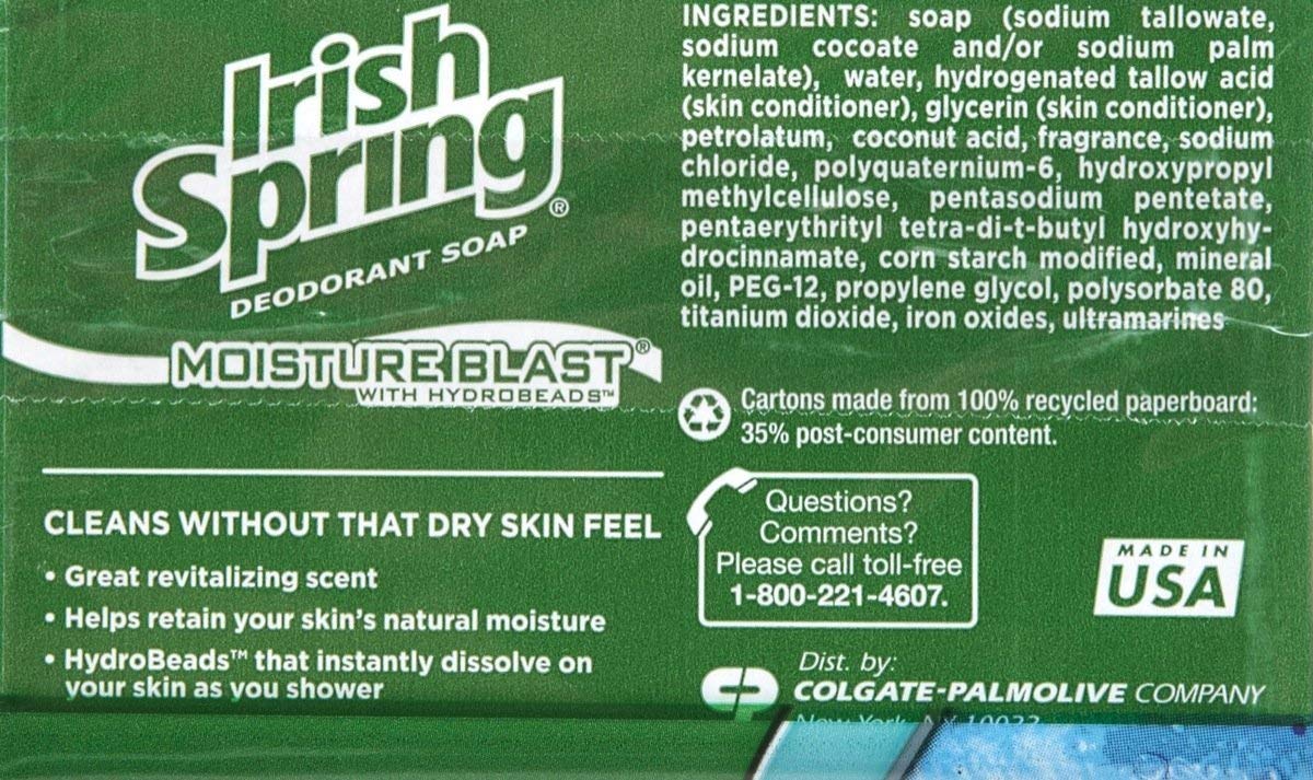 Irish Springs Moisture Blast 3 Pack Beauty & Personal Care Irish Spring