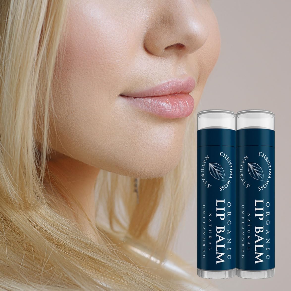 Christina Moss Naturals Lip Balm, Natural and Organic Ingredients