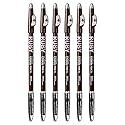 Kiss Go Brow Eyebrow Wooden Pencil Light Medium Brown(6 Pieces)
