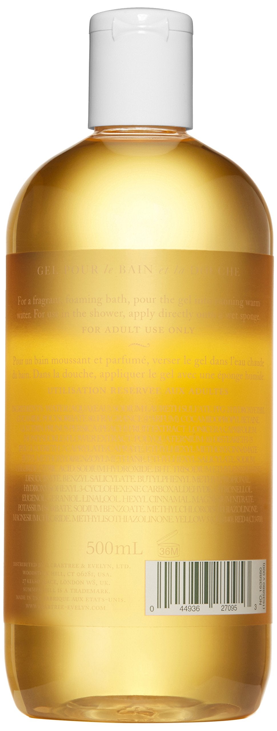 Crabtree & Evelyn Bath and Shower Gel, Summer Hill, 16.9 Fl Oz Beauty & Personal Care Crabtree & Evelyn