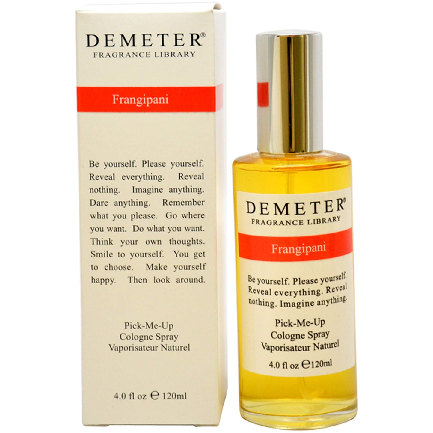 Demeter Cologne Spray for Women, Frangipani, 4 Ounce