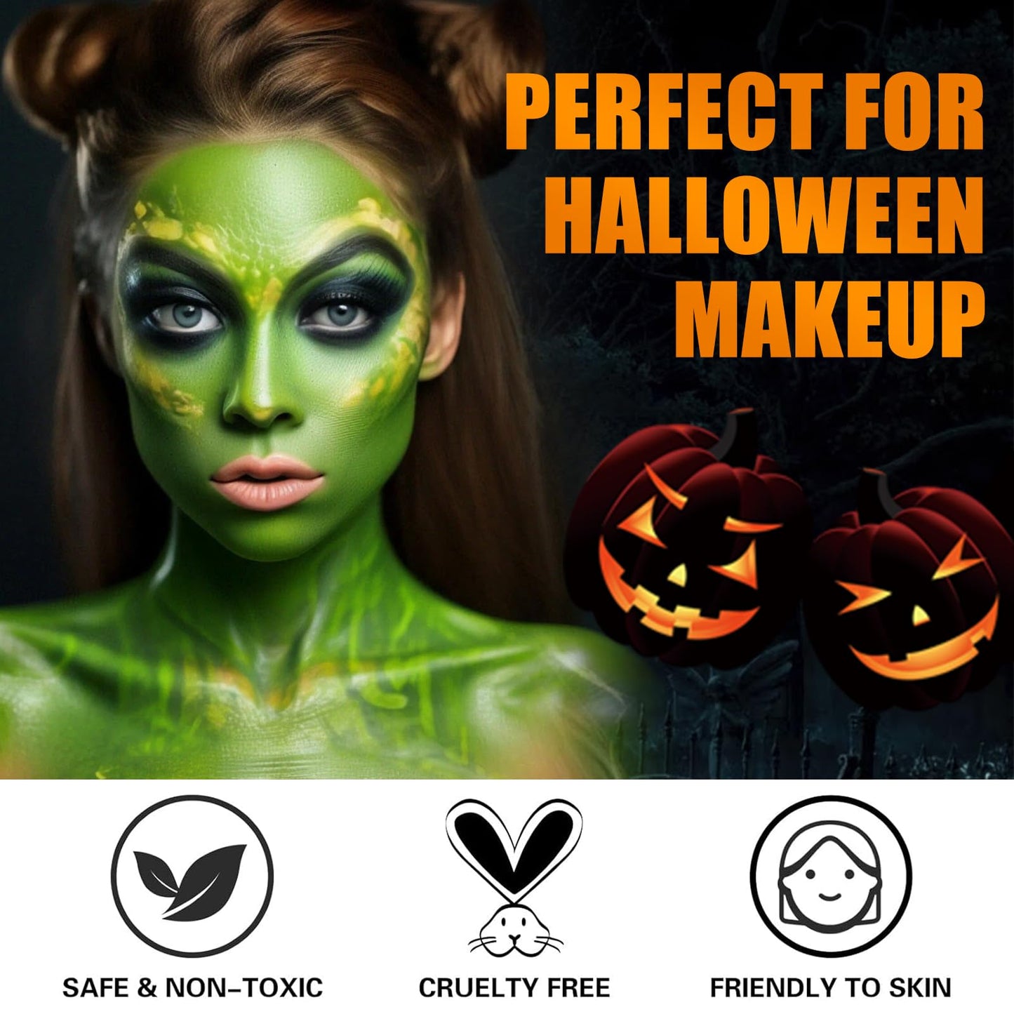 Green Face Paint Kit