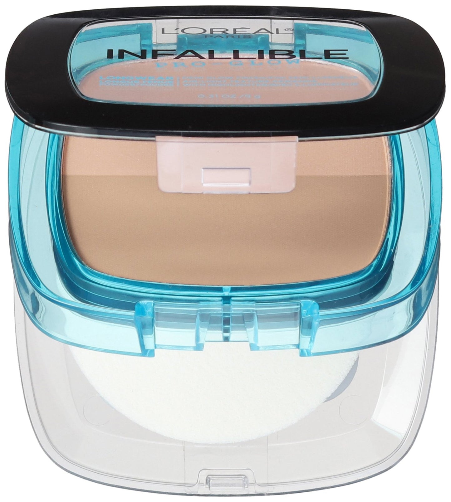 L'Oreal Paris Infallible Pro Glow Pressed Powder, Classic Ivory, 0.31 Ounce
