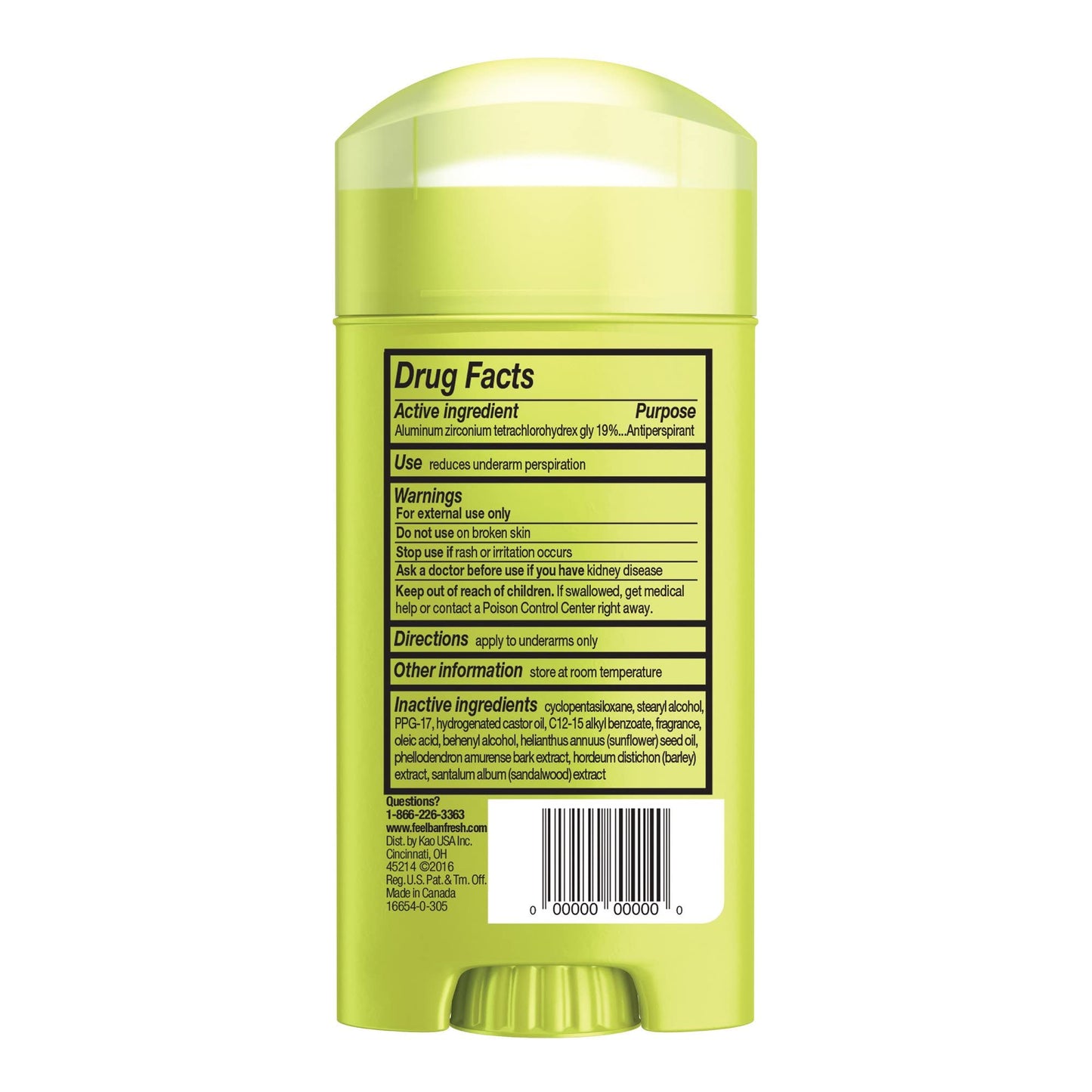 Ban Deodorant 2.6 Ounce Invisible Solid Powder Fresh (76ml) (3 Pack) Beauty and Personal Care Ban