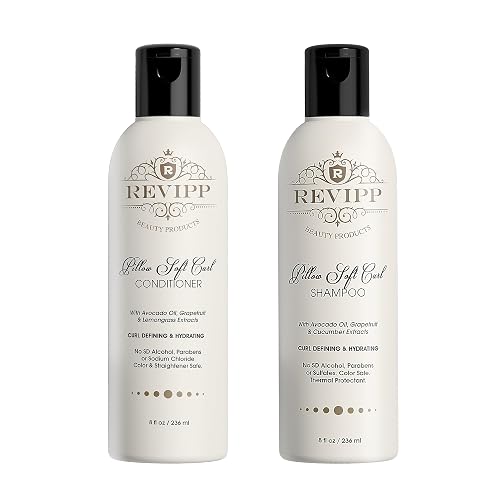 REVIPP Shower Combo: Shampoo and Conditioner Duo for Luxurious Hair Care - Rejuvenating and Hydrating Formula for a Refreshing Shower Experience