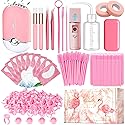 Eyelash Extension Supplies USB Air Conditioning Blower Facial Mister Lash Tweezers Mirror Mascara Brush Lash Shampoo Brush Bottle Silicone Pad Glue