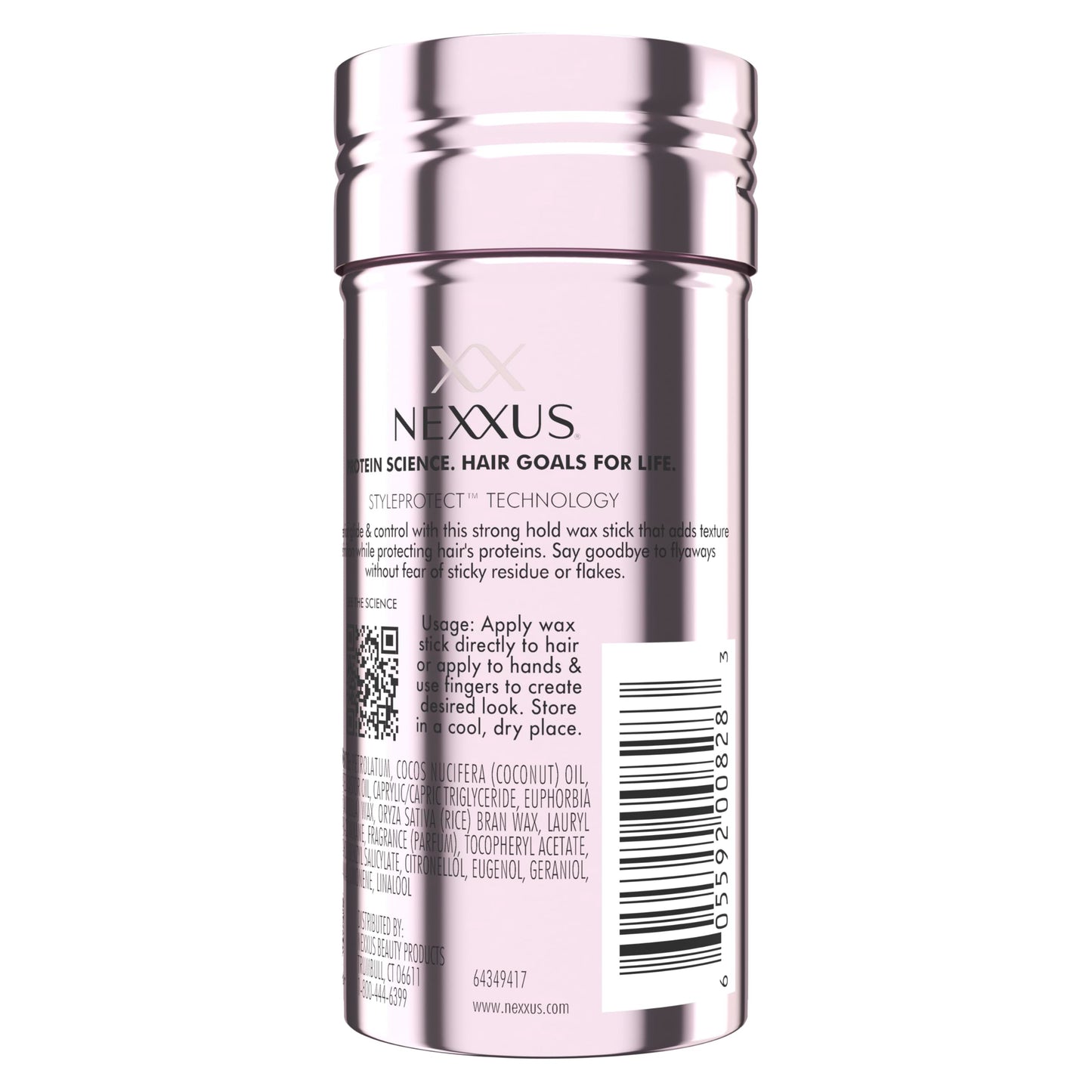 Nexxus Styling Slick Stick Hair Stick Strong Hold Hair Wax Powered by Styleprotect Technology 2.33 oz