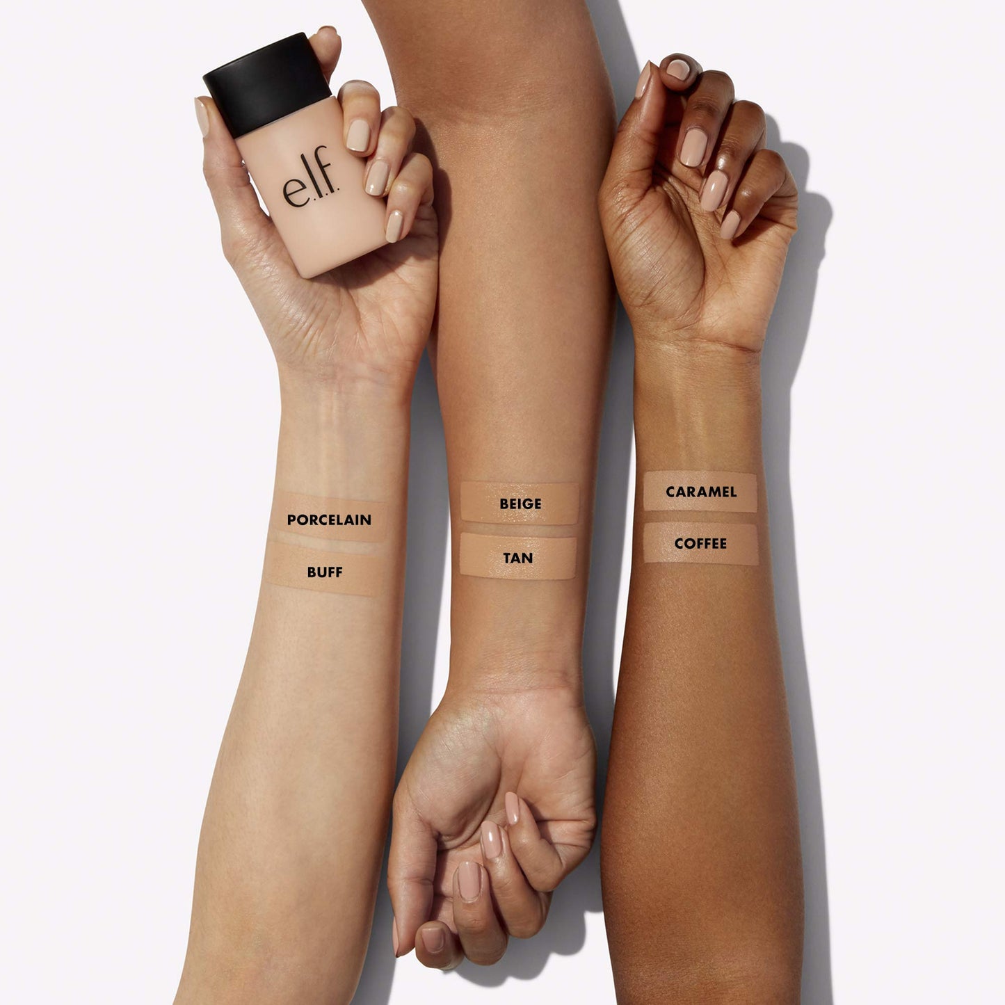 e.l.f. Acne-Fighting Foundation Full-Coverage Formula, Beige, 1.21 fl. oz.