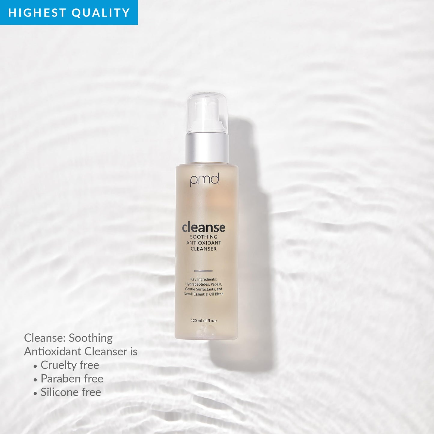 PMD Cleanse: Soothing Antioxidant Cleanser, 4 Fl Oz (Pack of 1)