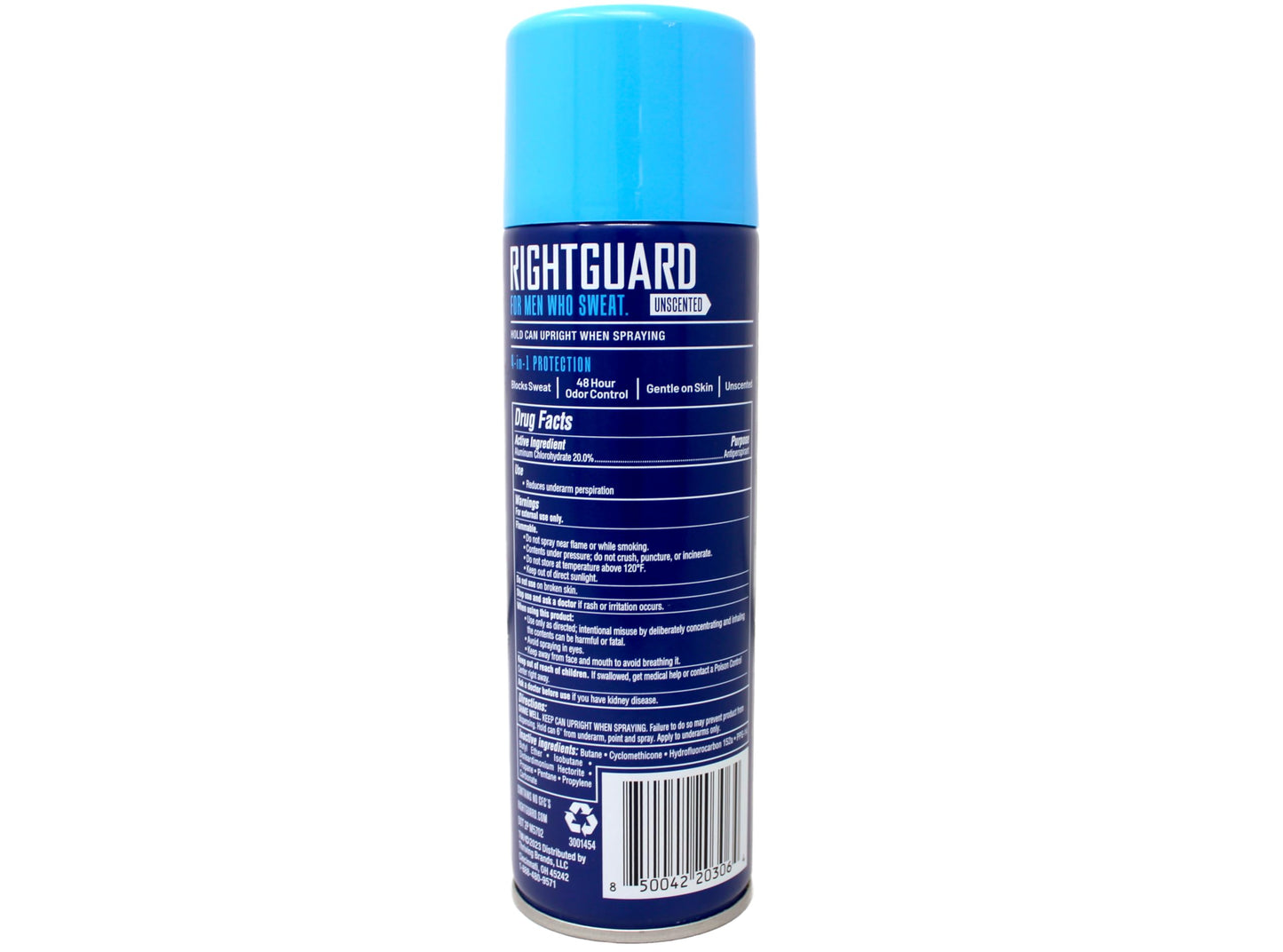 Right Guard Sport Unscented Aerosol Antiperspirant Spray 6 oz (Pack of 11) Beauty and Personal Care Right Guard