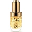 24K Gold Anti Aging Face Serum Moisturizer Enriched with Vitamin C Serum, Hyaluronic Acid, Vitamin E Cream for Day and Night Wrinkle Reduction