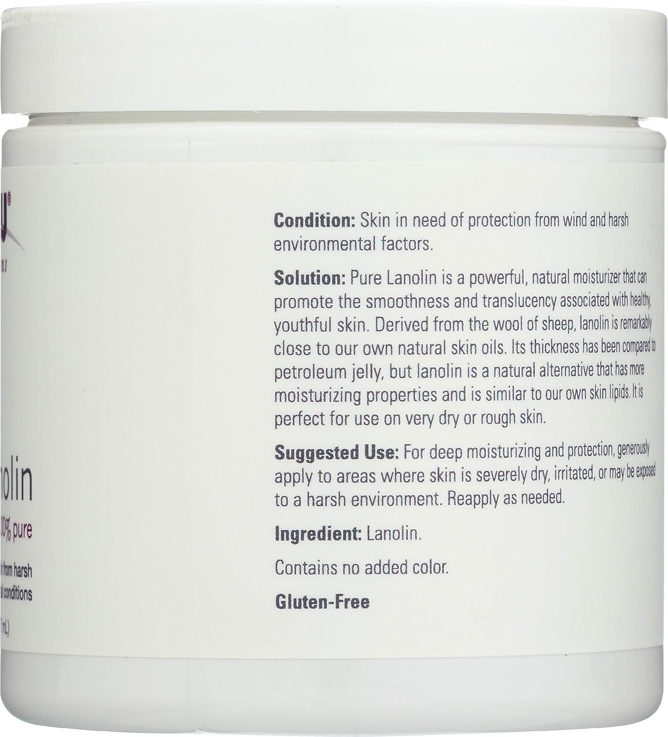 NOW Foods Solutions Lanolin Pure,7-Ounce