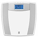 Weight Watchers Scales by Conair Scale for Body Weight, Digital Bathroom Scale with Body Fat, Muscle and BMI in Clear