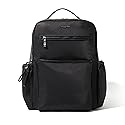 Baggallini Tribeca Expandable Laptop Backpack - 15"x11" Lightweight Work Travel Bag w/Luggage Sleeve & RFID