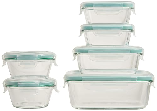 OXO Good Grips Smart Seal Airtight Container 12 Piece Glass Container Set
