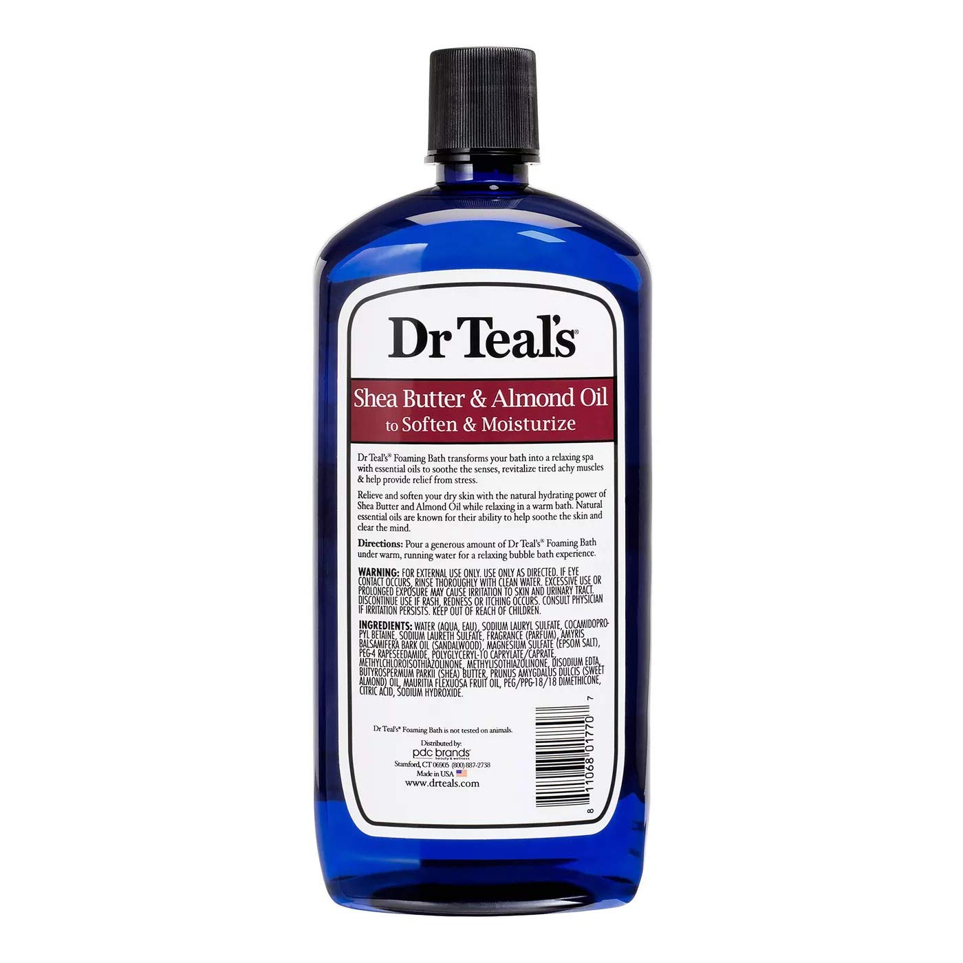 Dr Teal's Foaming Bath Variety Gift Set (2 Pack, 34oz Ea) - Soften & Moisturize Shea Butter & Almond Oil, Nourish & Protect Coconut Oil - Essential Beauty and Personal Care Dr Teal's