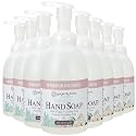Ginger Lily Farms Botanicals All-Purpose Foaming Hand Soap Refill, 100% Vegan & Cruelty-Free, Whispering Rose Scent, 20 Fl Oz (Pack of 8)