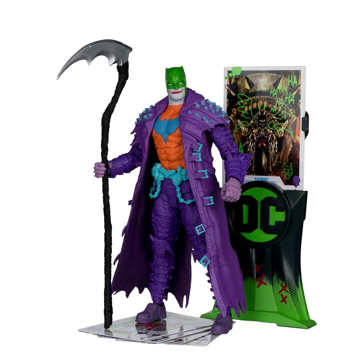 DC Multiverse Batman (Dark Nights: Death Metal) Jokerized Gold Label 7in Action Figure McFarlane Toys