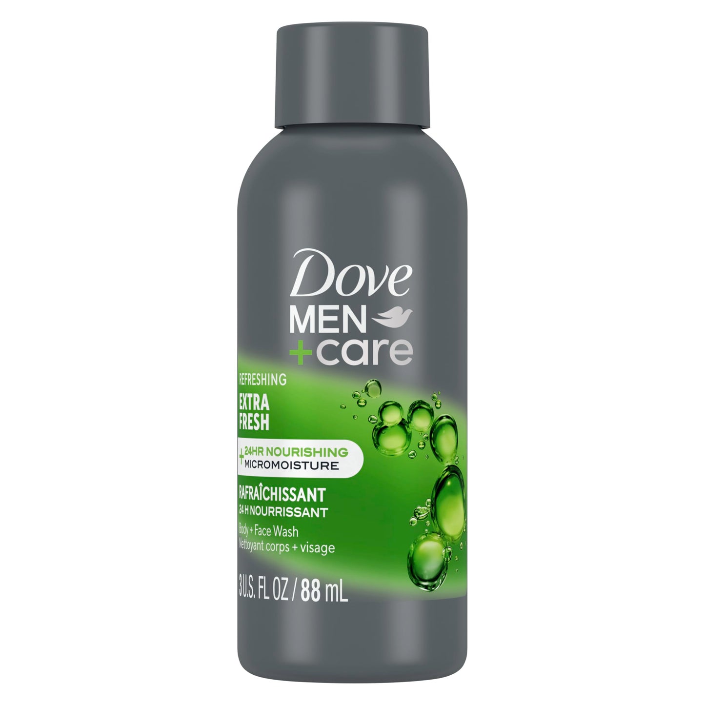 Dove Men+Care Refreshing Extra Fresh with 24-Hour Nourishing Micromoisture Technology Body Wash for Men 3 oz Beauty and Personal Care DOVE MEN + CARE Default Title