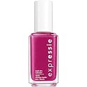 essie Expressie Nail Polish, Quick-Dry Deep Fuchsia Pink Nail Polish, Vegan, Don't Glitch Get Better, 0.33 fl oz Beauty & Personal Care essie