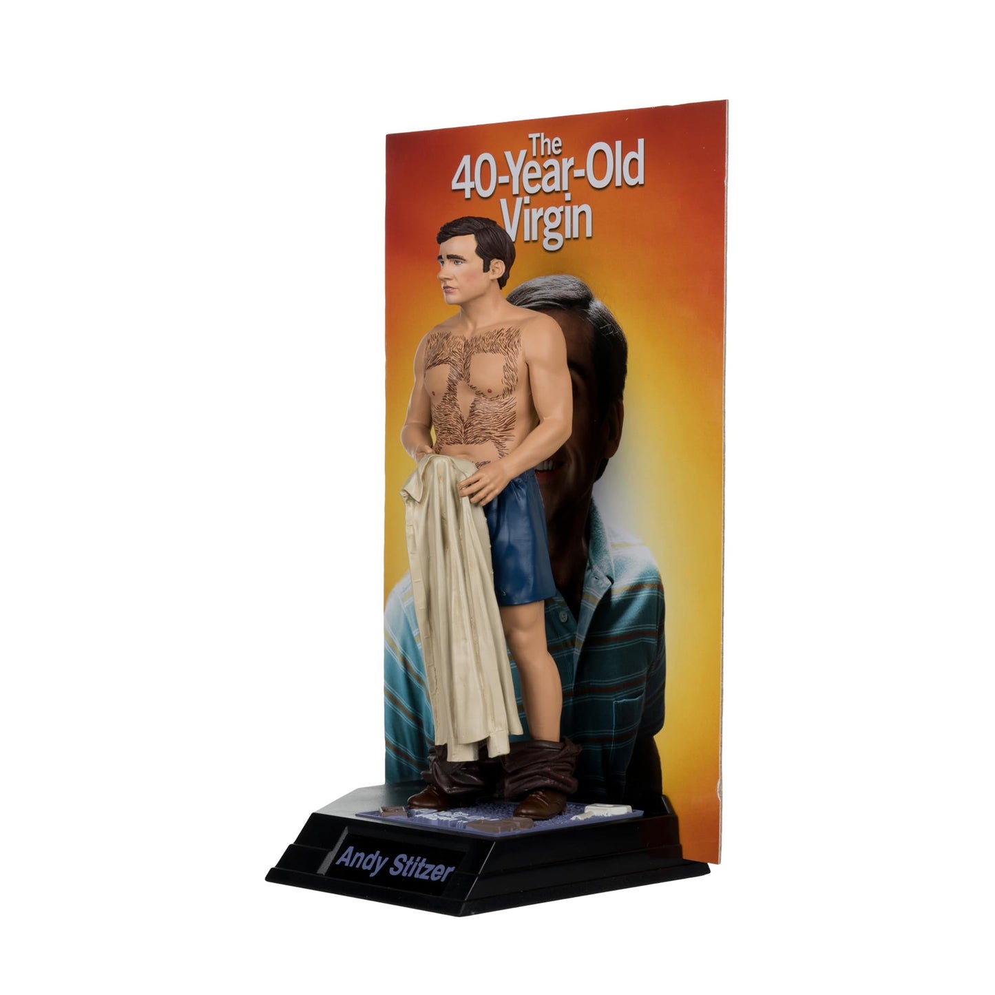Andy Stitzer (Movie Maniacs: The 40-Year-Old Virgin) 6" Posed Figure w/McFarlane Toys Digital Collectible