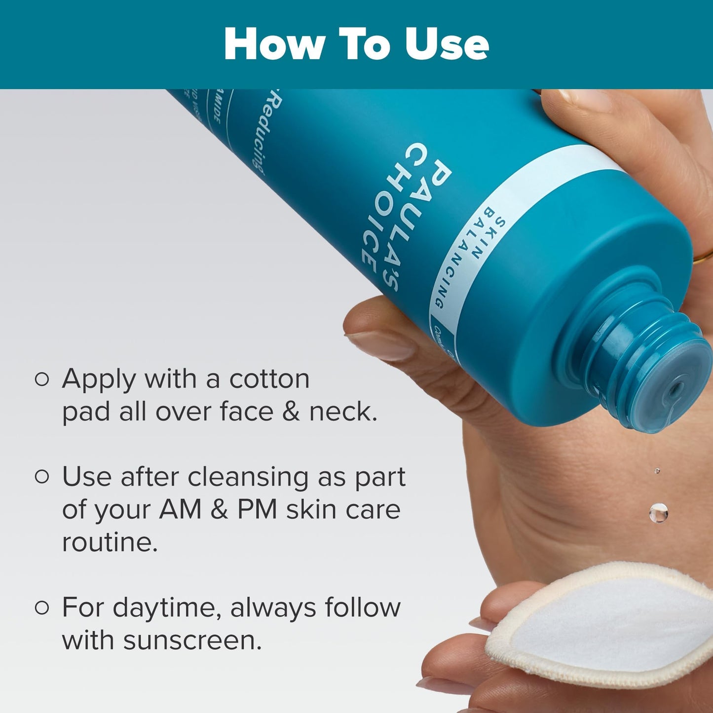 Paula's Choice Skin Balancing Pore-Reducing Face Toner with Niacinamide, for Oily Skin & Combination, Minimizes Large Pores, Controls Oil & Shine