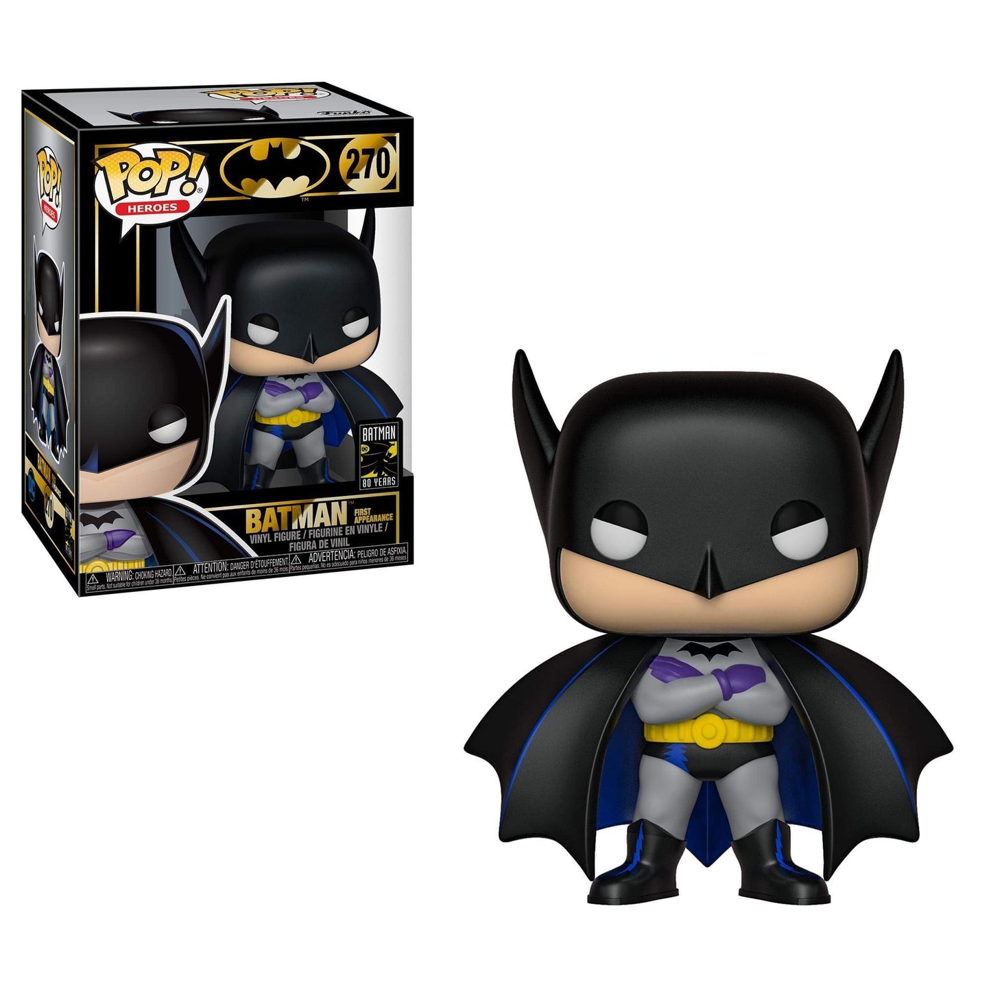 Funko POP! Heroes 80th-Batman 1st Appearance - (1939) - DC Comics - Collectible Vinyl Figure - Gift Idea - Official Merchandise - for Kids & Adults…