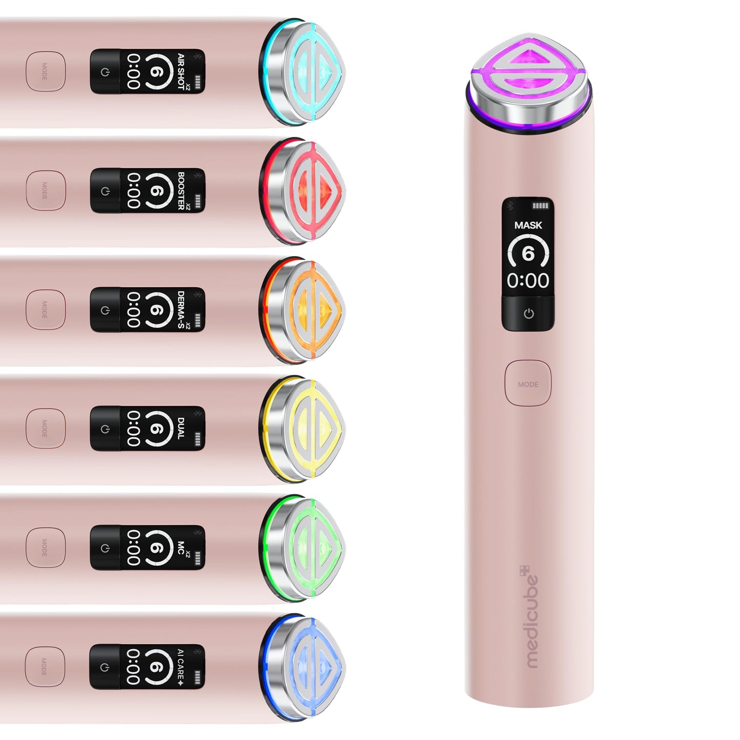 medicube Booster Pro X2™ | 7-in-1 Glow Beauty Device | 2X Care for Glow, Pores, Skin Definition & Radiance | Customized Dual & Sheet Mask Boost Modes Beauty and Personal Care medicube