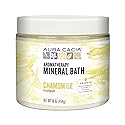 Aura Cacia Aromatherapy Mineral Bath, Tranquil Chamomile, Mineral Bath Salts with Pure Essential Oils for a Soothing and Rejuvenating Foot and Body